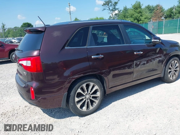 2014 Kia Sorento SX Limited with VIN 5XYKW4A76EG494568, listed as a IAAI auction lot 42655032 with 154,031 mi miles and . Bid and sale history available at DreamBid. Image 4.