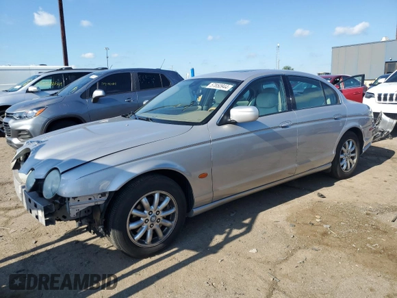 2002 Jaguar S-Type with VIN SAJDA01P52GM27504, listed as a Copart auction lot 57850944 with 119,707 mi miles and Clean Title. Bid and sale history available at DreamBid. Image 1.