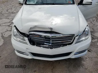 2012 Mercedes-Benz C 300 Sport with VIN WDDGF8BB0CR237300, listed as a Copart auction lot 61340735 with 109,157 mi miles and Salvage title. Bid and sale history available at DreamBid. Image 11.