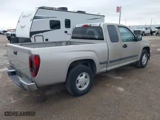 2007 Chevrolet Colorado LT w/1LT with VIN 1GCCS19E578155845, listed as a IAAI auction lot 41427067 with 114,430 mi miles. Bid and sale history available at carsss.com. Image 4.