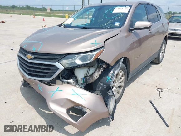 2019 Chevrolet Equinox LT with VIN 2GNAXUEV9K6169267, listed as a IAAI auction lot 42118122 with 106,209 mi miles and . Bid and sale history available at DreamBid. Image 6.
