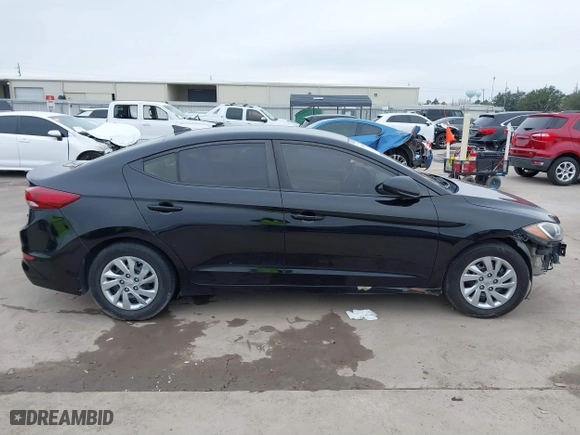 2017 Hyundai Elantra SE with VIN KMHD74LF6HU340225, listed as a IAAI auction lot 41576599 with 102,211 mi miles. Bid and sale history available at carsss.com. Image 14.