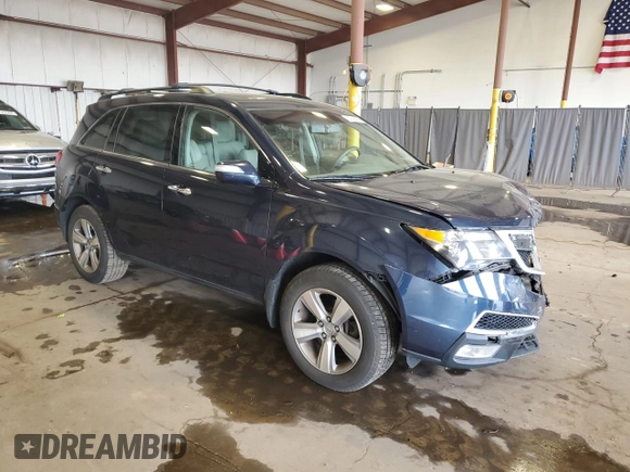 2012 Acura MDX z VIN 2HNYD2H23CH524665, wystawiony jako Copart lot #54745455 z przebiegiem 122 992 mil mil oraz Szkoda całkowita • Salvage title. Historia ofert i sprzedaży dostępna na DreamBid. Obrazek 4.