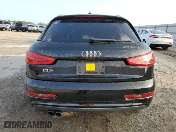 2015 Audi Q3 Premium Plus with VIN WA1BFCFS0FR010544, listed as a Copart auction lot 69989353 with 95,636 mi miles and . Bid and sale history available at DreamBid. Image 6.