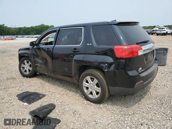 2014 GMC Terrain SLE with VIN 2GKALMEKXE6245081, listed as a Copart auction lot 59123325 with 172,858 mi miles and Salvage title. Bid and sale history available at DreamBid. Image 2.