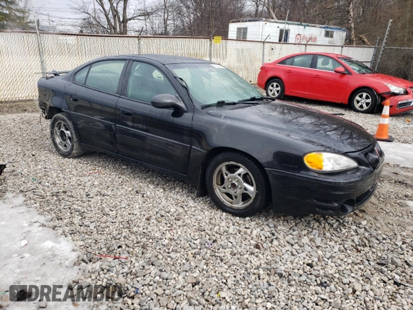 2002 Pontiac Grand Am GT with VIN 1G2NW52E32M642965, listed as a Copart auction lot 46258865 with 89,026 mi miles and Salvage Title. Bid and sale history available at carsss.com. Image 4.