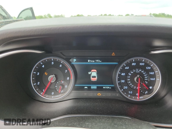 2021 Genesis G70 2.0T with VIN KMTG34LA7MU072394, listed as a Copart auction lot 62908715 with 44,104 mi miles and Salvage title. Bid and sale history available at DreamBid. Image 9.
