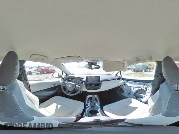 2021 Toyota Corolla LE with VIN JTDEPMAE5MJ132786, listed as a Copart auction lot 54755225 with 44,684 mi miles and Salvage Title. Bid and sale history available at DreamBid. Image 15.