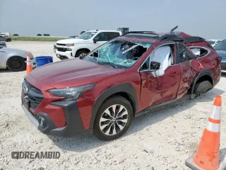2024 Subaru Outback Limited with VIN 4S4BTANC4R3232696, listed as a Copart auction lot 57058555 with Not provided miles and Salvage title. Bid and sale history available at DreamBid. Image 1.