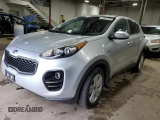 2017 Kia Sportage LX z VIN KNDPMCAC4H7036399, wystawiony jako Copart lot #57631155 z przebiegiem 89 803 mil mil oraz Szkoda całkowita • Salvage title. Historia ofert i sprzedaży dostępna na DreamBid. Obrazek 1.