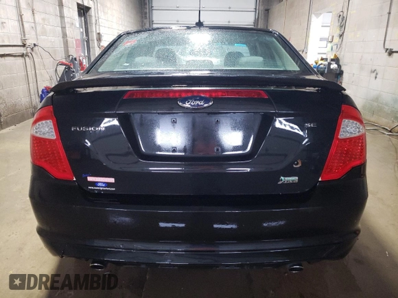 2010 Ford Fusion SE with VIN 3FAHP0HG5AR185525, listed as a Copart auction lot 54050015 with 168,629 mi miles and Salvage Title. Bid and sale history available at carsss.com. Image 6.
