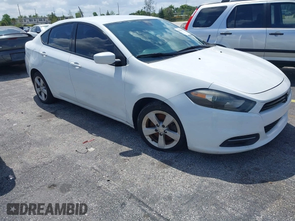 2016 Dodge Dart SXT z VIN 1C3CDFBB1GD689296, wystawiony jako IAAI lot #42143493 z przebiegiem 98 386 mil mil oraz . Historia ofert i sprzedaży dostępna na DreamBid. Obrazek 1.