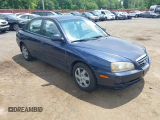 2005 Hyundai Elantra GLS with VIN KMHDN46D15U013596, listed as a IAAI auction lot 42742072 with 95,499 mi miles and . Bid and sale history available at DreamBid. Image 1.