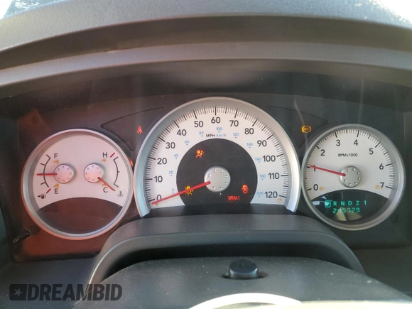 2005 Dodge Dakota SLT with VIN 1D7HE48KX5S183054, listed as a Copart auction lot 88529005 with 245,729 mi miles and Salvage Title. Bid and sale history available at DreamBid. Image 9.