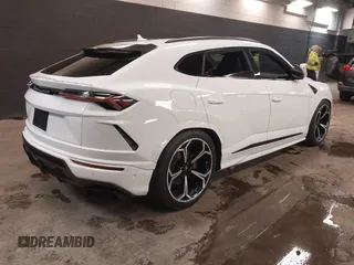 2019 Lamborghini Urus z VIN ZPBUA1ZL1KLA04859, wystawiony jako IAAI lot #41455275 z przebiegiem 13 380 mil mil oraz . Historia ofert i sprzedaży dostępna na DreamBid. Obrazek 4.