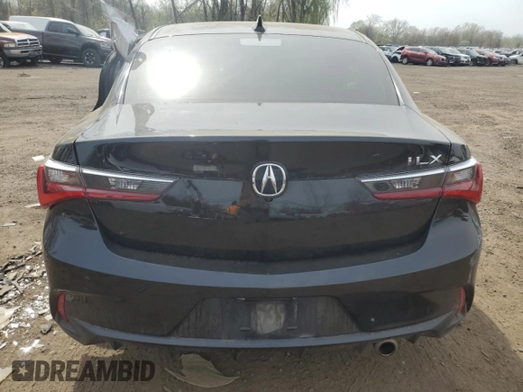 2020 Acura ILX Premium with VIN 19UDE2F7XLA007749, listed as a Copart auction lot 54244885 with 70,445 mi miles and Salvage title. Bid and sale history available at DreamBid. Image 6.