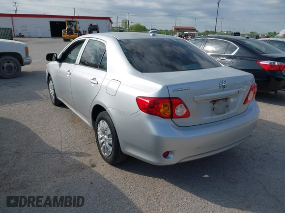 2009 Toyota Corolla with VIN 1NXBU40E19Z027967, listed as a IAAI auction lot 41922518 with 117,115 mi miles. Bid and sale history available at carsss.com. Image 3.