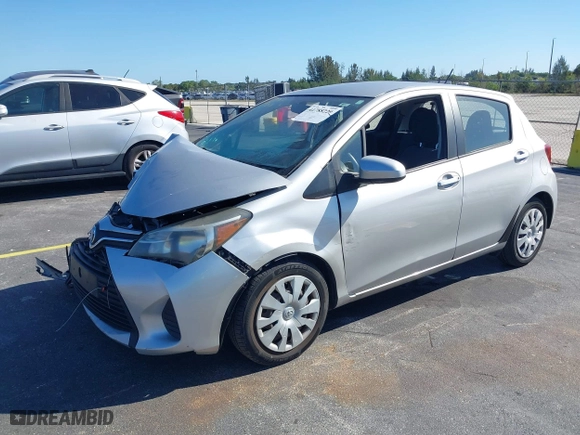 2016 Toyota Yaris L with VIN VNKKTUD3XGA059757, listed as a IAAI auction lot 41788229 with 102,533 mi miles. Bid and sale history available at carsss.com. Image 17.