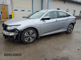 2018 Honda Civic EX-L z VIN 2HGFC1F8XJH644611, wystawiony jako Copart lot #84907134 z przebiegiem 26 271 mil mil oraz Szkoda całkowita • Salvage title. Historia ofert i sprzedaży dostępna na DreamBid. Obrazek 1.