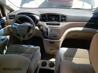 2012 Nissan Quest S with VIN JN8AE2KP8C9033053, listed as a Copart auction lot 54130704 with 155,162 mi miles and Salvage Title. Bid and sale history available at carsss.com. Image 8.
