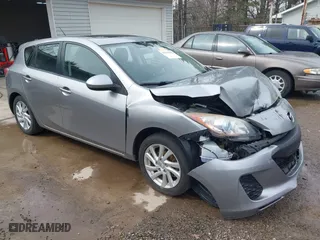 2012 Mazda Mazda3 i Touring with VIN JM1BL1L81C1588481, listed as a IAAI auction lot 41918702 with 189,344 mi miles. Bid and sale history available at carsss.com. Image 1.