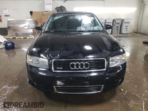 2005 Audi A4 3.0L with VIN WAULT68EX5A061913, listed as a Copart auction lot 85718544 with 113,629 mi miles and Salvage title. Bid and sale history available at DreamBid. Image 5.
