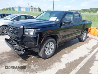 2023 Nissan Frontier SV with VIN 1N6ED1EK9PN640468, listed as a IAAI auction lot 42374631 with 35,447 mi miles and . Bid and sale history available at DreamBid. Image 18.