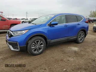 2021 Honda CR-V EX-L z VIN 7FARW2H81ME018790, wystawiony jako Copart lot #55264145 z przebiegiem 38 232 mil mil oraz Szkoda całkowita • Salvage title. Historia ofert i sprzedaży dostępna na DreamBid. Obrazek 1.