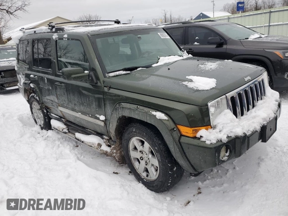 2007 Jeep Commander Overland with VIN 1J8HG68247C555994, listed as a Copart auction lot 86903914 with 219,294 mi miles and Salvage title. Bid and sale history available at DreamBid. Image 4.