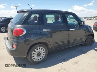 2015 FIAT 500L Pop with VIN ZFBCFAAH7FZ031839, listed as a Copart auction lot 72050944 with 97,999 mi miles and Salvage Title. Bid and sale history available at carsss.com. Image 3.