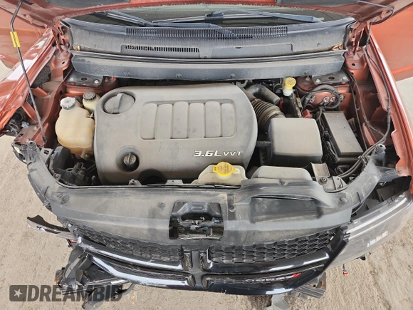 2014 Dodge Journey Crossroad with VIN 3C4PDCGG5ET264901, listed as a Copart auction lot 60807825 with 103,285 mi miles and Salvage title. Bid and sale history available at DreamBid. Image 12.