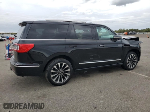 2021 Lincoln Navigator Reserve with VIN 5LMJJ2LT6MEL00842, listed as a Copart auction lot 72791014 with 63,506 mi miles and Salvage Title. Bid and sale history available at carsss.com. Image 3.