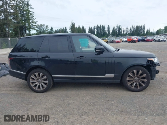 2013 Land Rover Range Rover SC with VIN SALGS2EF5DA101285, listed as a IAAI auction lot 42225090 with 91,182 mi miles and . Bid and sale history available at DreamBid. Image 14.