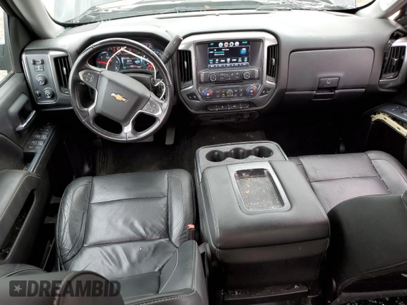2018 Chevrolet Silverado 1500 LT with VIN 1GCVKREC0JZ185655, listed as a Copart auction lot 53032115 with 44,621 mi miles and Salvage Title. Bid and sale history available at DreamBid. Image 8.