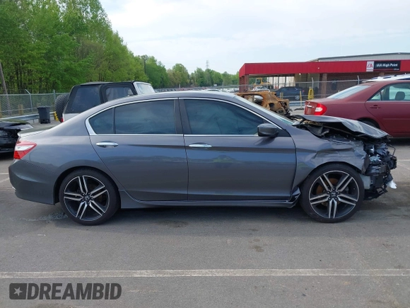 2016 Honda Accord Sport with VIN 1HGCR2F57GA127299, listed as a IAAI auction lot 42028396 with 122,956 mi miles and . Bid and sale history available at DreamBid. Image 14.