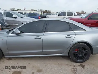 2015 Audi A6 3.0T Premium Plus with VIN WAUFGAFC9FN047047, listed as a IAAI auction lot 41328488 with 83,840 mi miles. Bid and sale history available at carsss.com. Image 14.