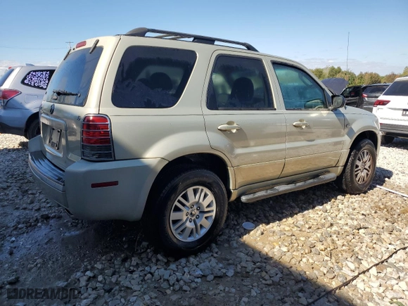 2006 Mercury Mariner Luxury with VIN 4M2YU56186DJ05904, listed as a Copart auction lot 73395834 with 59,806 mi miles and Clean Title. Bid and sale history available at carsss.com. Image 3.