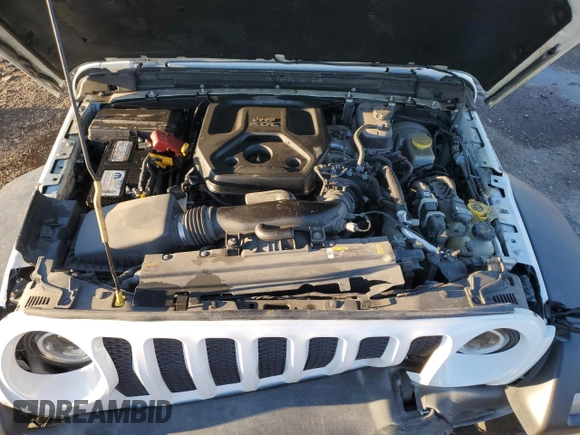 2021 Jeep Wrangler Unlimited Sport with VIN 1C4HJXDN2MW556893, listed as a Copart auction lot 41532205 with 52,891 mi miles and Salvage title. Bid and sale history available at DreamBid. Image 11.