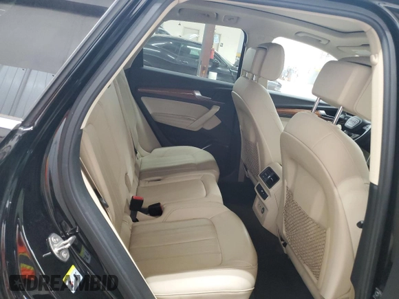2021 Audi Q5 Premium Plus with VIN WA1BAAFY8M2116737, listed as a Copart auction lot 55652865 with 63,176 mi miles and Salvage title. Bid and sale history available at DreamBid. Image 11.
