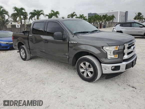2017 Ford F-150 XL with VIN 1FTEW1CF3HKD74547, listed as a Copart auction lot 62931805 with 130,720 mi miles and Salvage title. Bid and sale history available at DreamBid. Image 4.