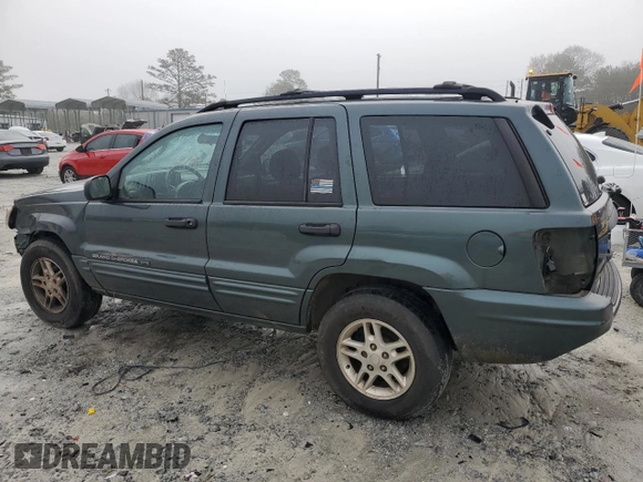 2004 Jeep Grand Cherokee with VIN 1J8GX48S24C186841, listed as a Copart auction lot 44897935 with Not provided miles and Salvage title. Bid and sale history available at DreamBid. Image 2.