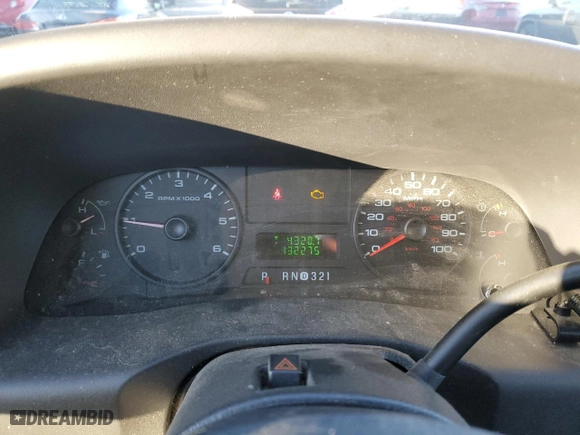 2005 Ford Super Duty F-250 XL with VIN 1FTSX21505EA55701, listed as a Copart auction lot 41413775 with 132,275 mi miles and Clean Title. Bid and sale history available at carsss.com. Image 9.