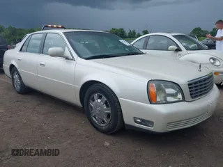2003 Cadillac DeVille with VIN 1G6KD54Y93U179035, listed as a IAAI auction lot 42114653 with 112,591 mi miles. Bid and sale history available at carsss.com. Image 1.