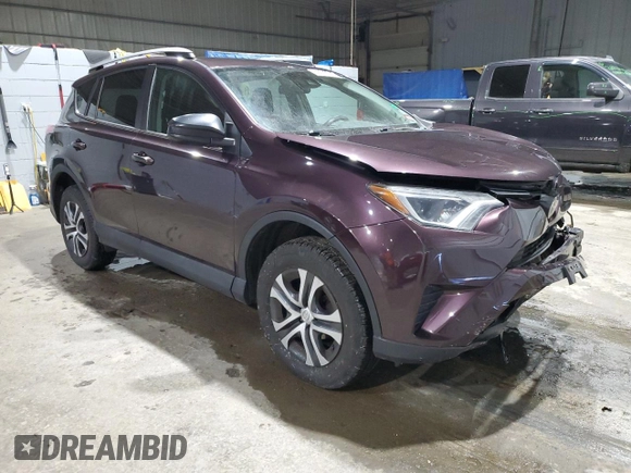 2017 Toyota RAV4 LE with VIN 2T3BFREV9HW650565, listed as a Copart auction lot 47019515 with 87,329 mi miles and Salvage Title. Bid and sale history available at DreamBid. Image 4.