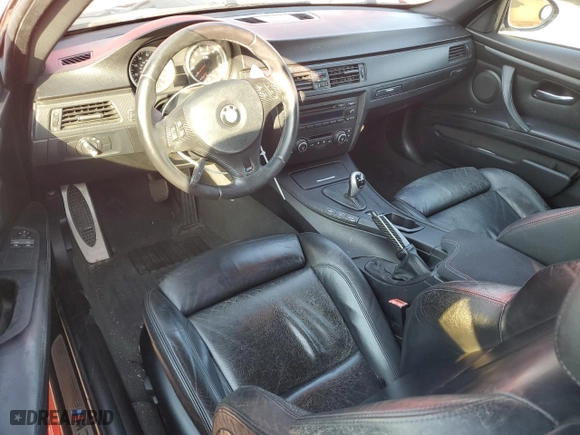 2009 BMW M3 with VIN WBSWD93599P361282, listed as a Copart auction lot 75952754 with 116,962 mi miles and Salvage Title. Bid and sale history available at carsss.com. Image 8.
