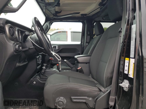 2018 Jeep Wrangler Unlimited Sport с VIN 1C4HJXDG2JW251245, выставлен на аукционе Copart как лот 55234815 с пробегом 70 424 миль миль и Списание • Salvage title. История ставок и продаж доступна на DreamBid. Изображение 7.