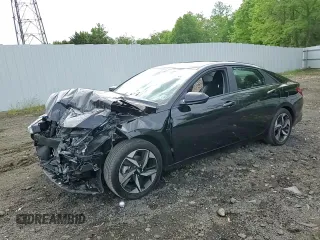 2023 Hyundai Elantra SEL with VIN KMHLS4AG6PU528375, listed as a Copart auction lot 58851354 with Not Provided miles and Salvage Title. Bid and sale history available at DreamBid. Image 10.