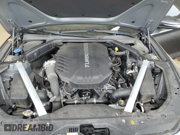 2019 Genesis G70 Advanced with VIN KMTG74LE3KU025030, listed as a Copart auction lot 46325035 with 26,942 mi miles and Clean Title. Bid and sale history available at DreamBid. Image 11.
