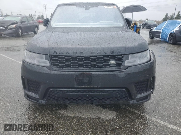 2021 Land Rover Range Rover Sport HSE Silver Edition with VIN SALWR2SU6MA755710, listed as a Copart auction lot 49348185 with 42,871 mi miles and Salvage title. Bid and sale history available at DreamBid. Image 5.