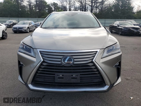 2017 Lexus RX 350 with VIN 2T2BZMCA2HC114007, listed as a Copart auction lot 63587985 with 61,421 mi miles and Salvage title. Bid and sale history available at DreamBid. Image 5.